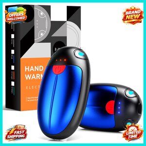Rechargeable Hand Warmers 2 Pack, 20Hrs Heating, 3 Temperature Settings